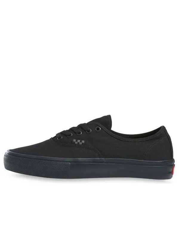 Кроссовки authentic low tops casual skateboarding shoes black Vans — изображение 1 из 4, черный