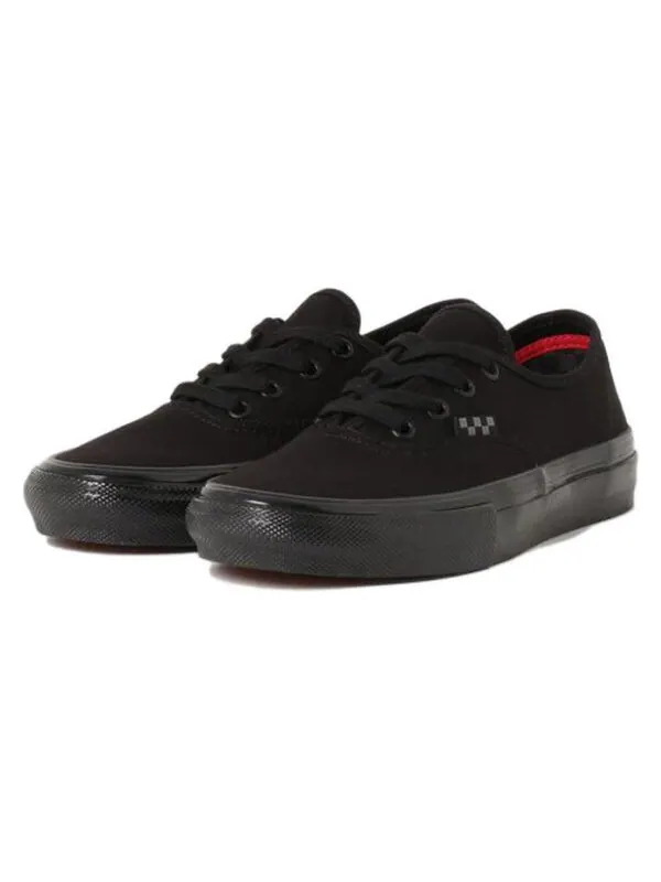 Кроссовки authentic low tops casual skateboarding shoes black Vans — изображение 3 из 4, черный