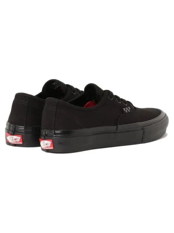 Кроссовки authentic low tops casual skateboarding shoes black Vans — изображение 4 из 4, черный