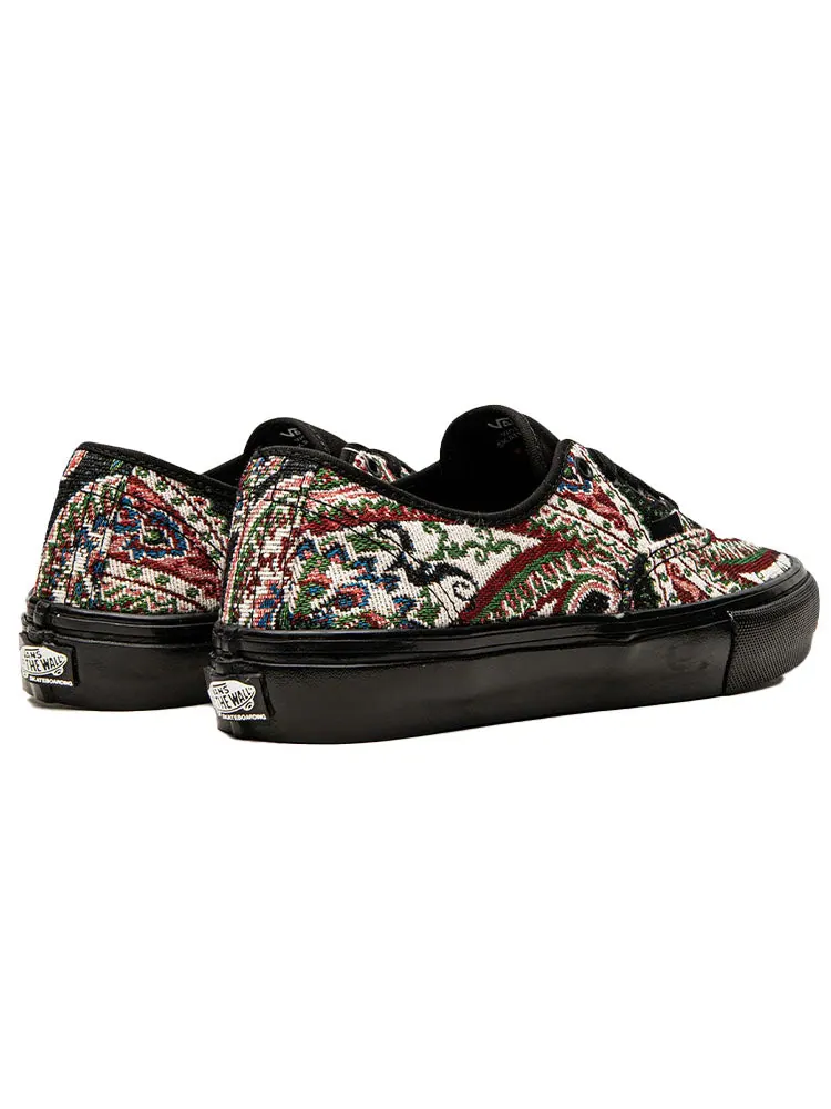Кеды Vans Skate Authentic 'Paisley' — изображение 3 из 4, красный