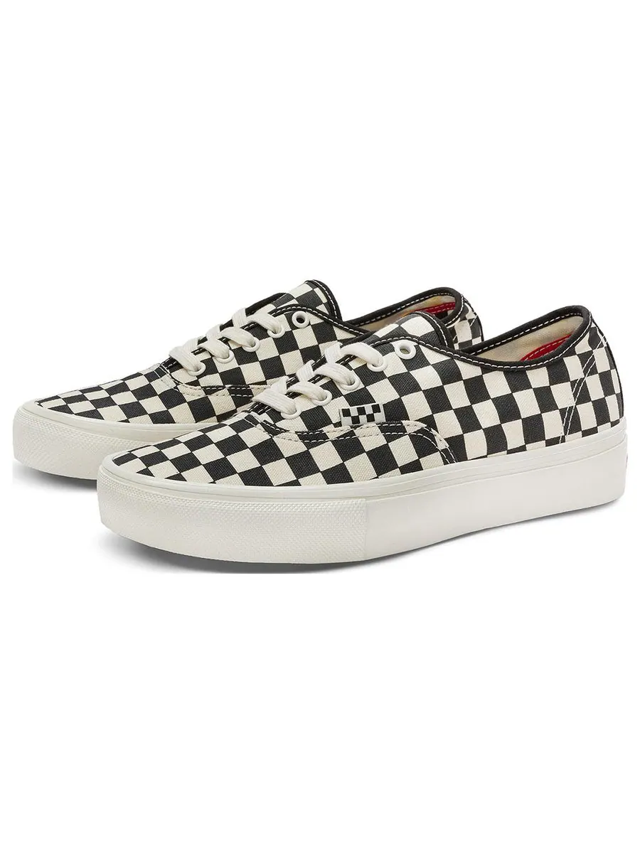Кеды Vans Authentic BLACKWHITE — изображение 2 из 5, черный / белый