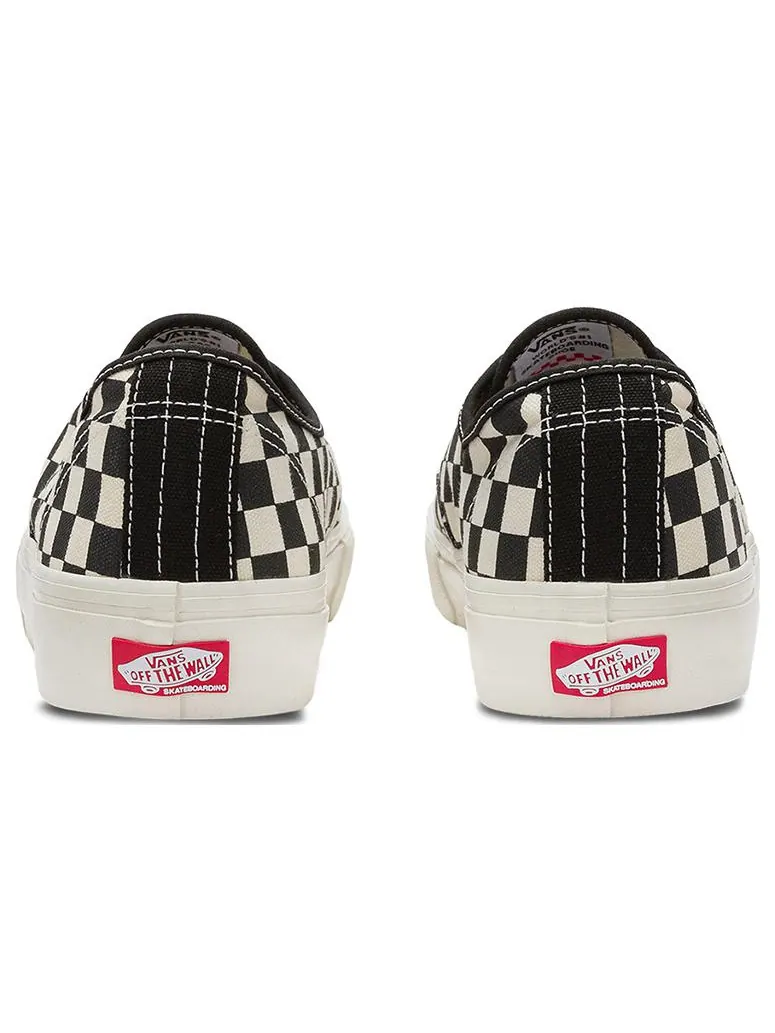 Кеды Vans Authentic BLACKWHITE — изображение 4 из 5, черный / белый