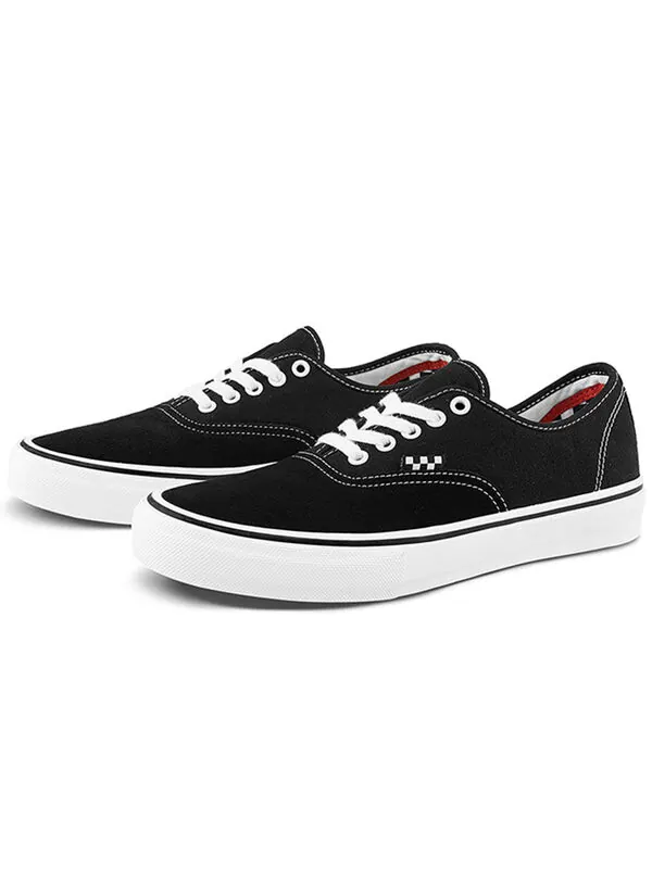 Кроссовки skate classics authentic black Vans — изображение 2 из 4, черный