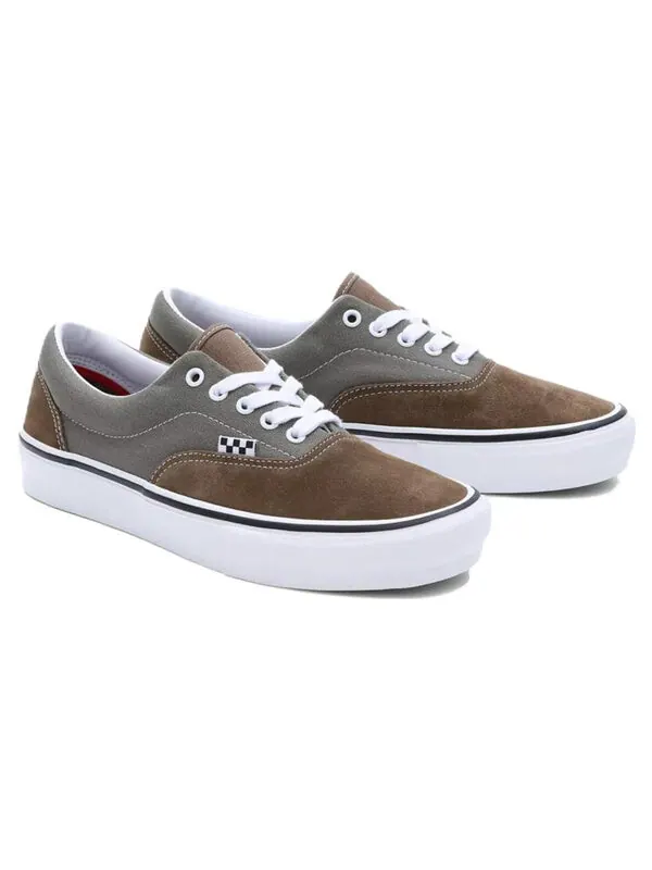 Кроссовки skate era 'grey brown' Vans — изображение 3 из 4, серый/коричневый