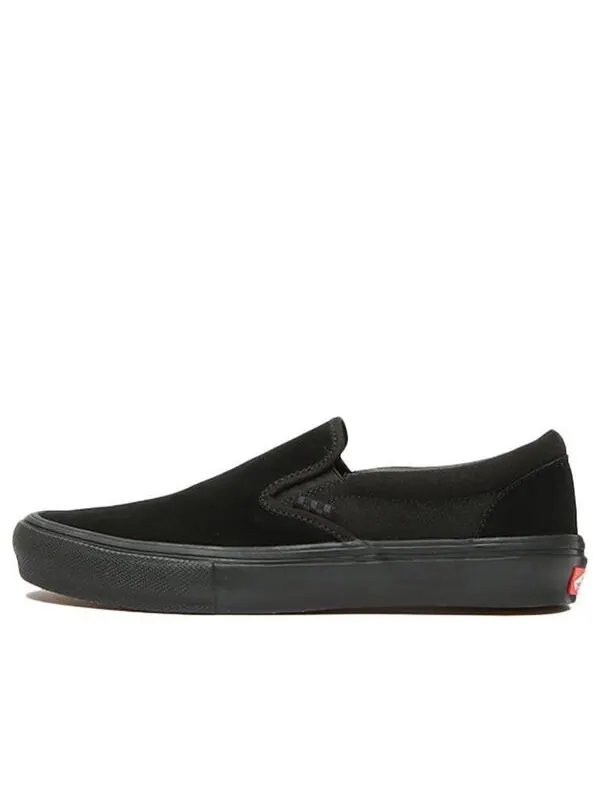 Кроссовки skate slip-on 'black checkerboard' Vans — изображение 1 из 4, черный