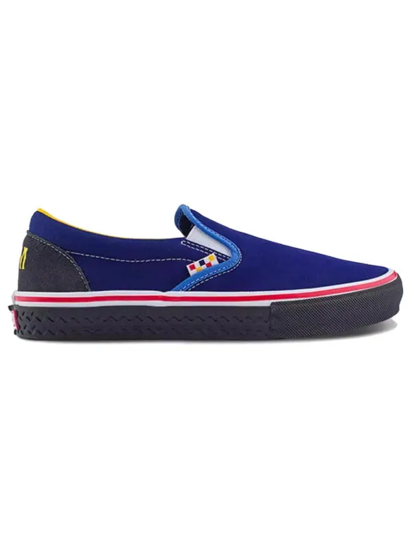 Кроссовки skate slip-on 'padin musa blue' Vans — изображение 2 из 4, синий