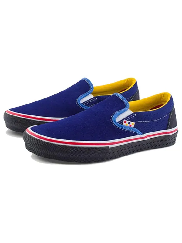 Кроссовки skate slip-on 'padin musa blue' Vans — изображение 3 из 4, синий
