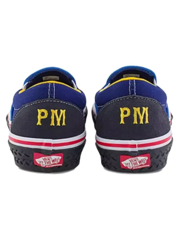 Кроссовки skate slip-on 'padin musa blue' Vans — изображение 4 из 4, синий