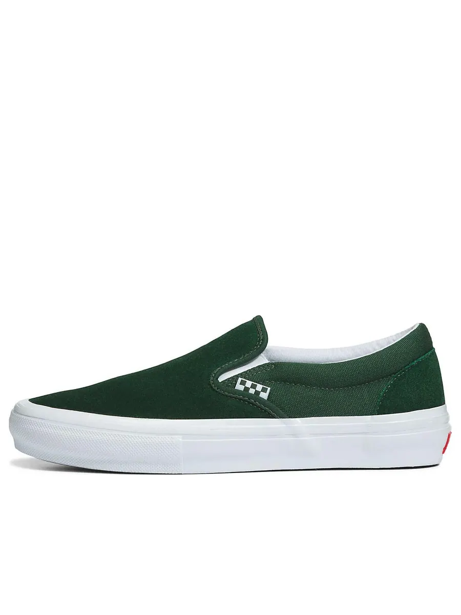 Кеды Vans Skate Slip-On GREEN — изображение 1 из 5, зеленый