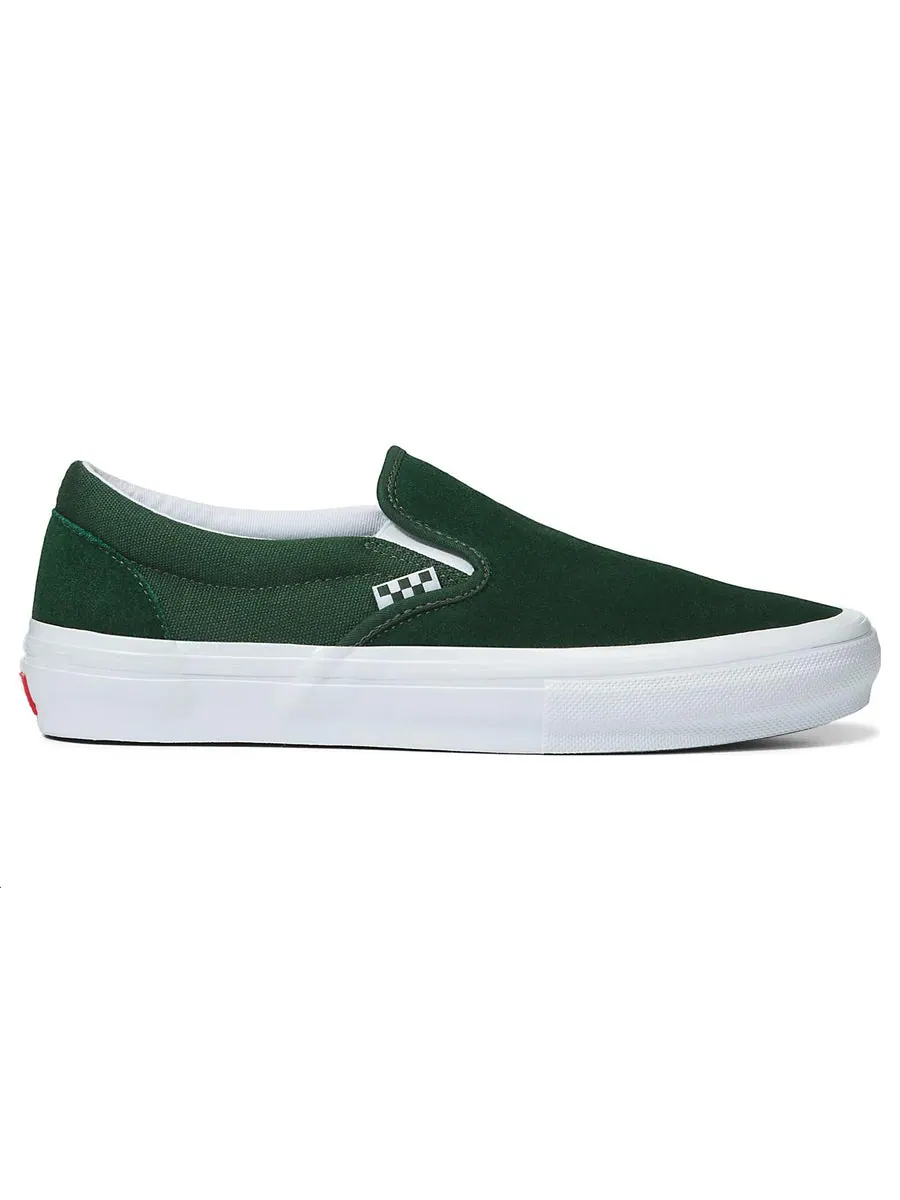 Кеды Vans Skate Slip-On GREEN — изображение 2 из 5, зеленый