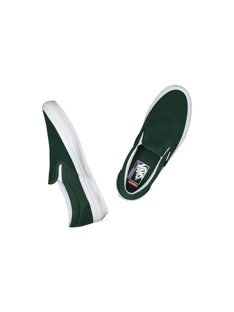 Кеды Vans Skate Slip-On GREEN — изображение 4 из 5, зеленый