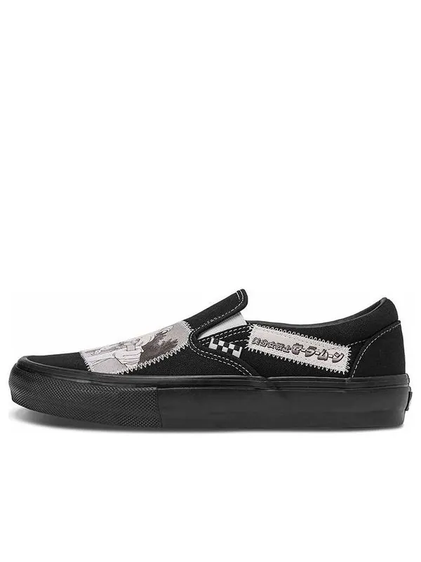Кроссовки sailor moon x skate slip-on 'pretty guardian' Vans — изображение 1 из 4, черный