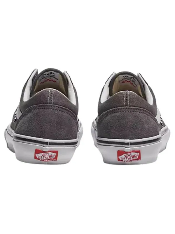 Кроссовки skate old skool 'pewter' Vans — изображение 3 из 4, серый/белый