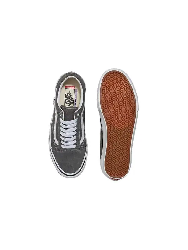 Кроссовки skate old skool 'pewter' Vans — изображение 4 из 4, серый/белый
