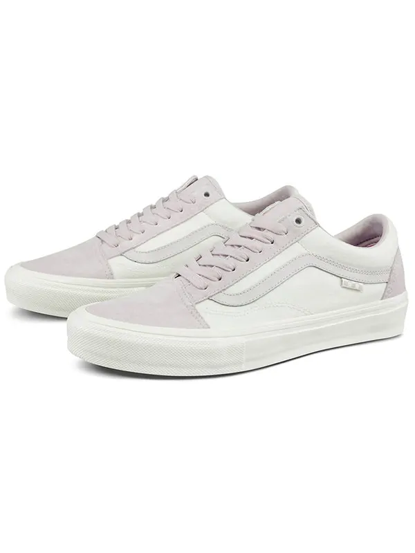 Кроссовки old skool powder white 'pink blue' Vans — изображение 2 из 4, розовый/синий
