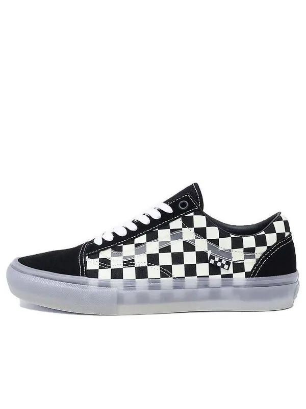 Кроссовки old skoo glow in the dark 'black white' Vans — изображение 1 из 4, черный/белый