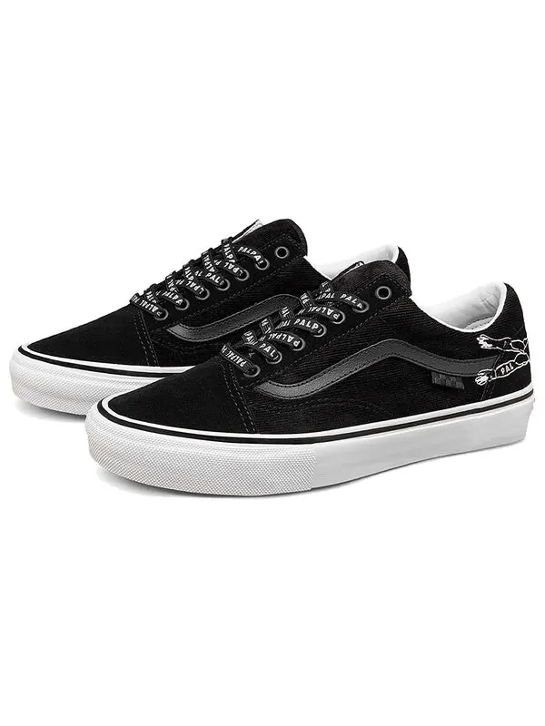 Кроссовки palpal skate x old skool sneakers black Vans — изображение 2 из 4, черный/белый