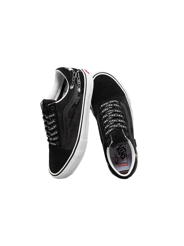 Кроссовки palpal skate x old skool sneakers black Vans — изображение 4 из 4, черный/белый