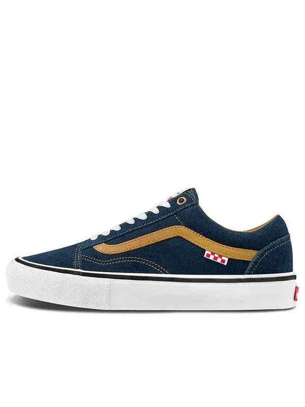 Кроссовки dane reynolds x skate old skool 'navy golden brown' Vans — изображение 1 из 4, синий/коричневый