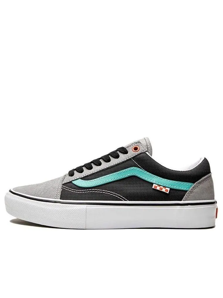 Кеды Vans Skate Old Skool 'Gray Black Green' — изображение 1 из 4, черный