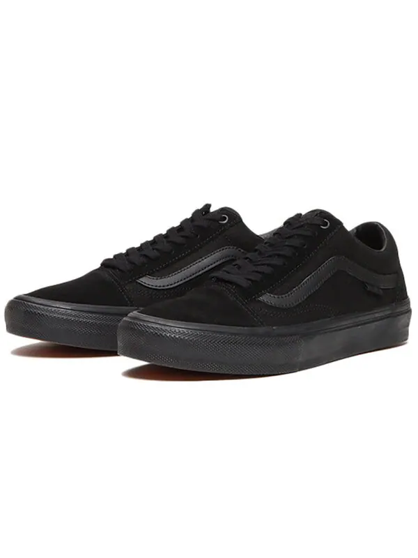 Кроссовки skate old skool 'triple black' Vans — изображение 2 из 4, черный