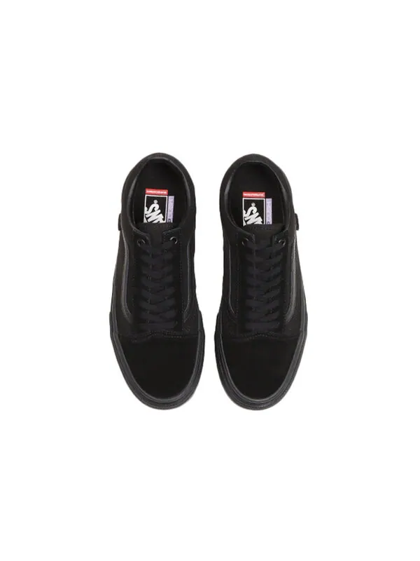 Кроссовки skate old skool 'triple black' Vans — изображение 3 из 4, черный