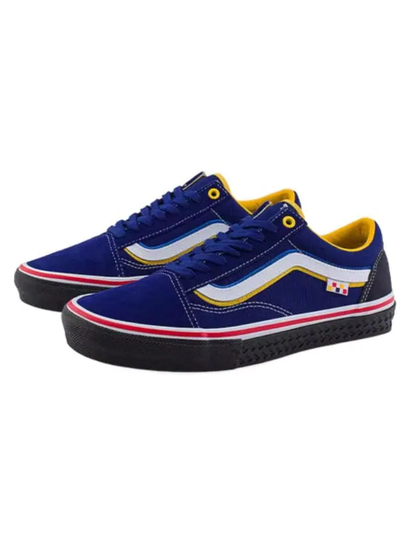 Кроссовки skate old skool 'padin musa blue' Vans — изображение 3 из 4, синий/черный