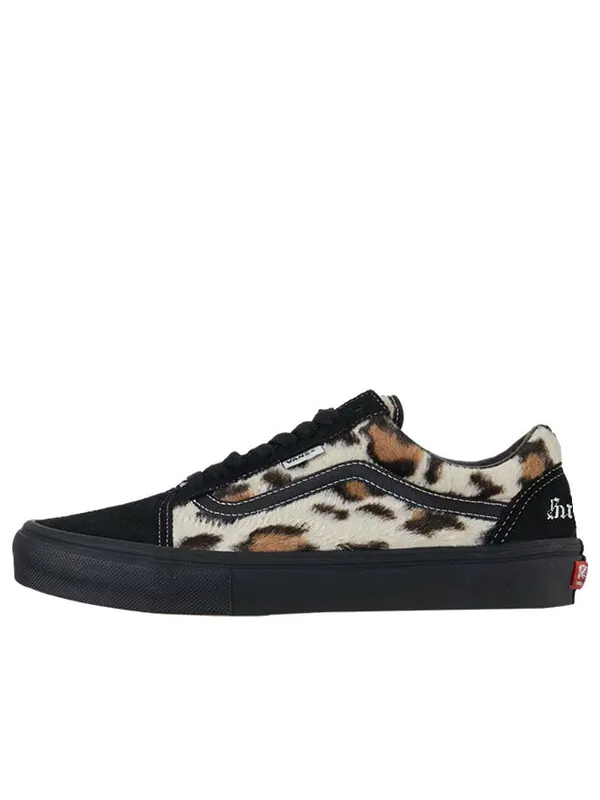 Кроссовки old skool x supreme shoes 'black white brown' Vans — изображение 1 из 4, черный/белый/коричневый