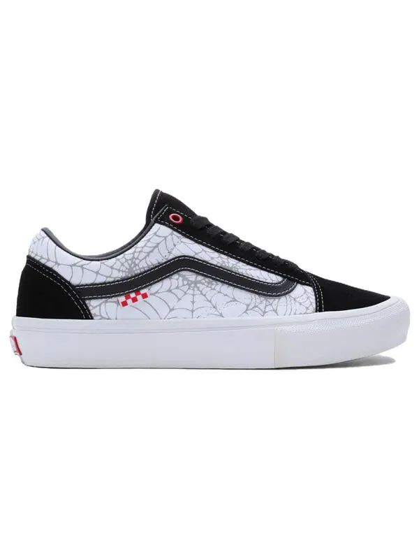 Кроссовки old skool 'black widow spider' vn0a5fcbbwt Vans — изображение 2 из 4, черный/белый