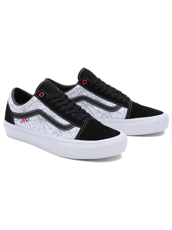 Кроссовки old skool 'black widow spider' vn0a5fcbbwt Vans — изображение 3 из 4, черный/белый