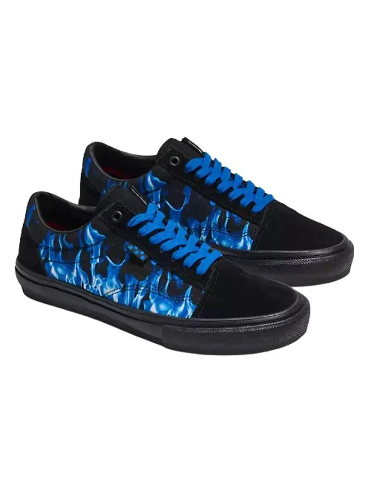 Кроссовки Vans Skate Old Skool 'Y2K Hot Blue' — изображение 2 из 4, черный