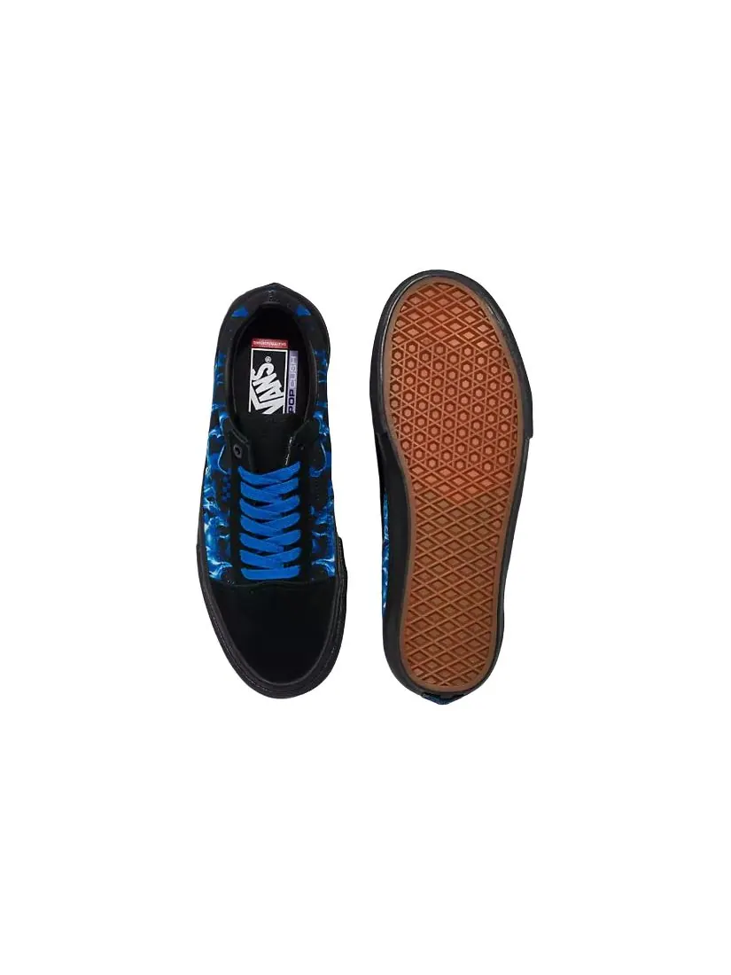 Кроссовки Vans Skate Old Skool 'Y2K Hot Blue' — изображение 4 из 4, черный