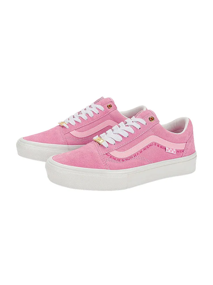Кроссовки Vans x AVENUE & SON Old Skool 'Pink' — изображение 2 из 5, розовый