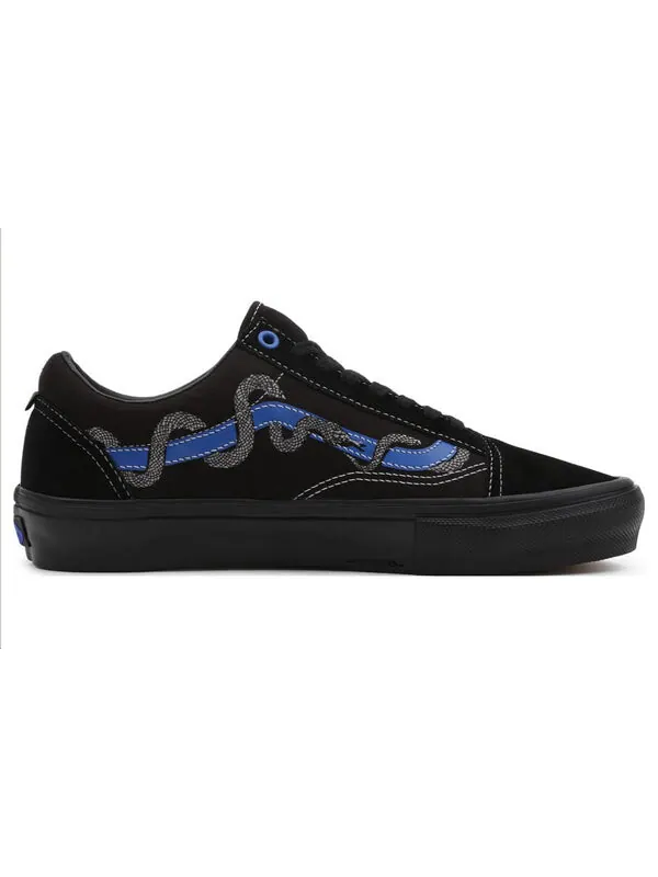 Кроссовки breana geering skate old skool Vans — изображение 2 из 4, черный/синий