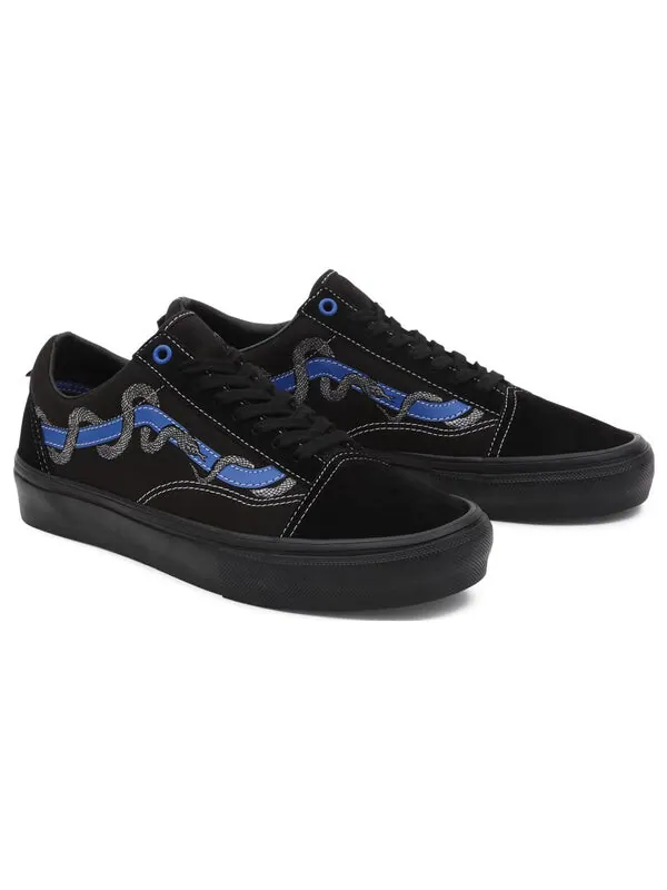 Кроссовки breana geering skate old skool Vans — изображение 3 из 4, черный/синий