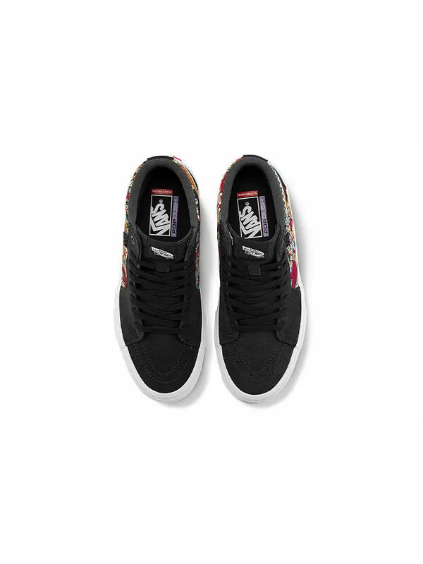 Кроссовки skate sk8-hi 'paisley' Vans — изображение 3 из 4, черный