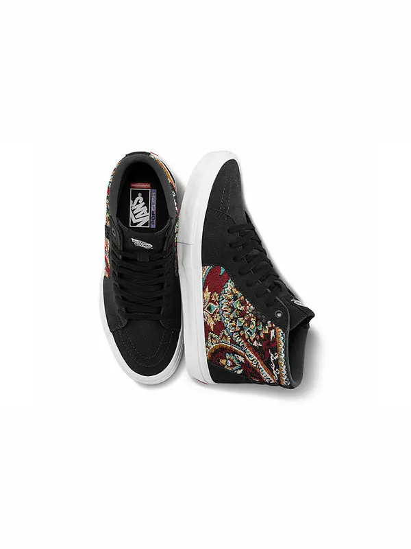 Кроссовки skate sk8-hi 'paisley' Vans — изображение 4 из 4, черный