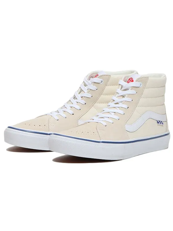 Кроссовки skate sk8-hi 'checkerboard - off-white' Vans — изображение 2 из 4, хаки