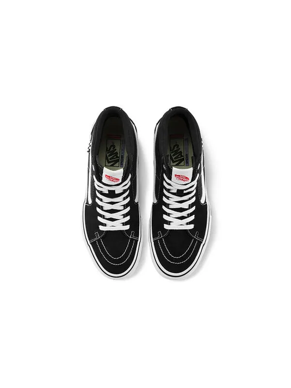 Кроссовки skate sk8-hi 'checkerboard - black white' Vans — изображение 3 из 4, черный/белый