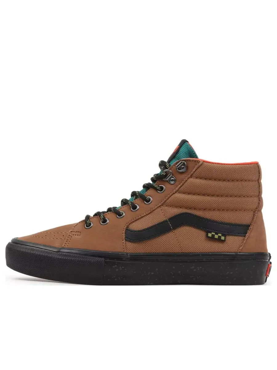 Кеды Vans SK8-HI Buty Skate BROWN — изображение 1 из 4, коричневый