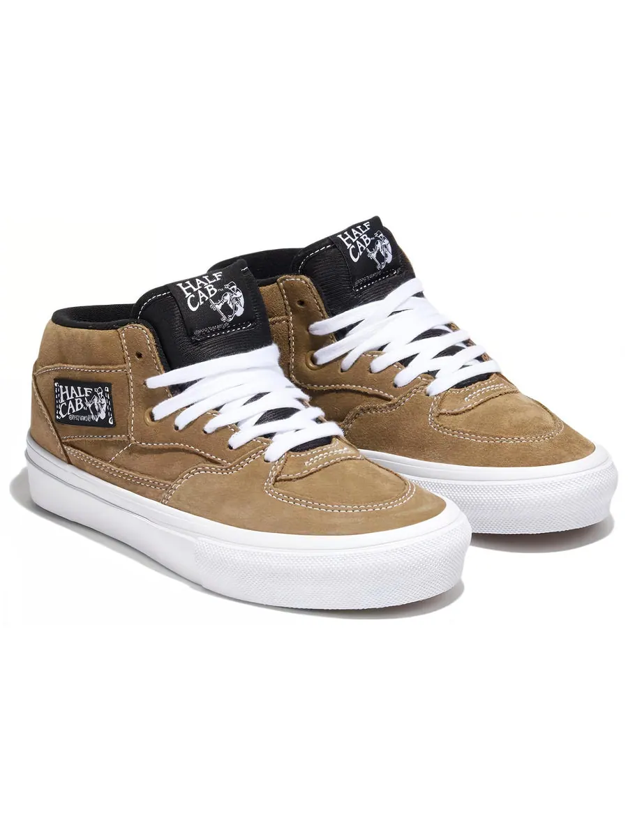 Кроссовки Vans Half Cab 'Brown White' — изображение 3 из 5, коричневый