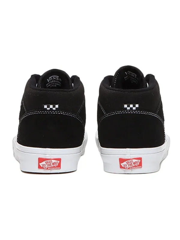 Кроссовки skate half cab 'black' Vans — изображение 4 из 4, черный/белый
