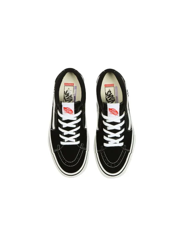 Кроссовки skate sk8-low 'checkboard - black white' Vans — изображение 3 из 4, черный/белый
