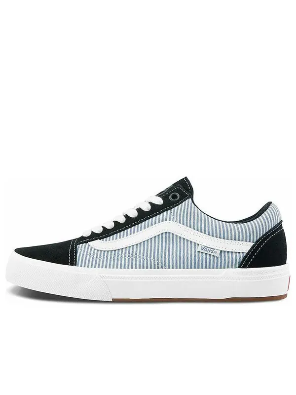 Кроссовки federal x bmx old skool 'blue pinstripe' Vans — изображение 1 из 4, черный/белый/синий