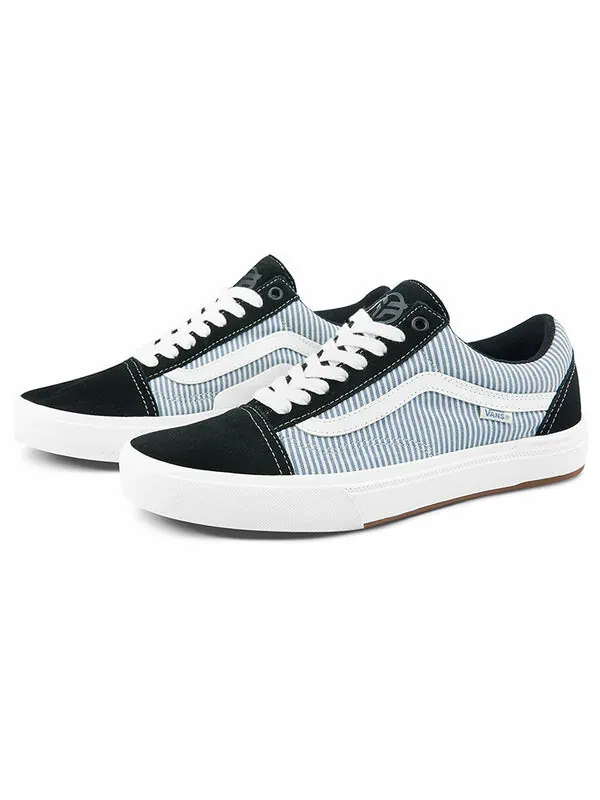 Кроссовки federal x bmx old skool 'blue pinstripe' Vans — изображение 2 из 4, черный/белый/синий