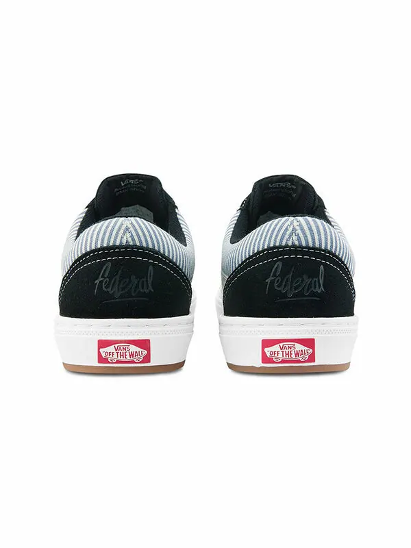 Кроссовки federal x bmx old skool 'blue pinstripe' Vans — изображение 4 из 4, черный/белый/синий
