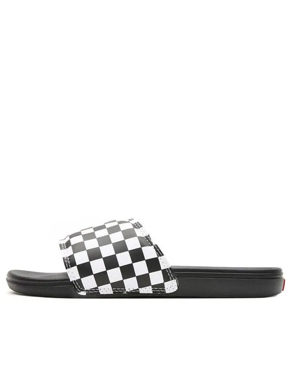 Тапочки la costa slide-on 'black checkerboard' Vans — изображение 1 из 4, черный/белый