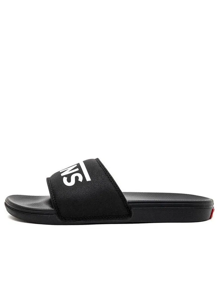 Шлепанцы Vans La Costa Slide-On 'Black' — изображение 1 из 4, черный