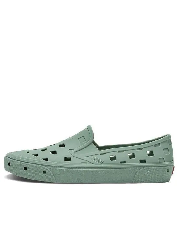 Кроссовки trek slip-on low tops casual skateboarding shoes blue Vans — изображение 1 из 4, синий