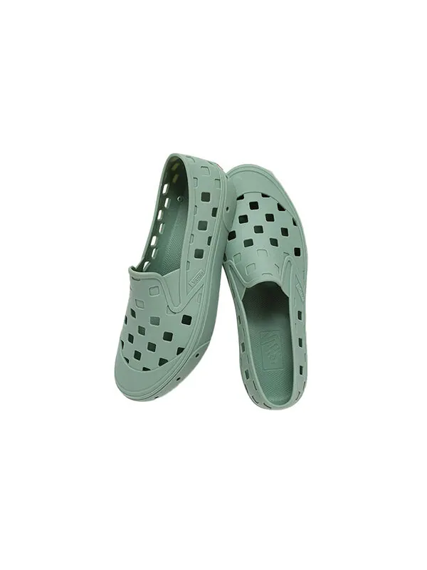 Кроссовки trek slip-on low tops casual skateboarding shoes blue Vans — изображение 4 из 4, синий